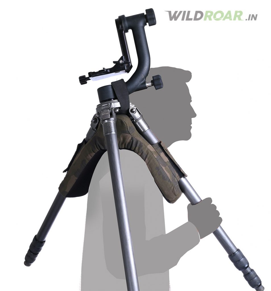 Tripod & Monopod Shoulder Pad DUAL Purpose WildRoar.in