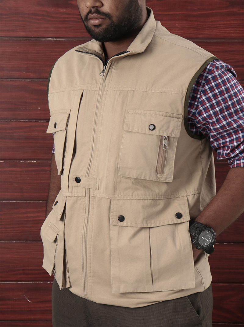 WildRoar Photography Jacket Olive WildRoar.in