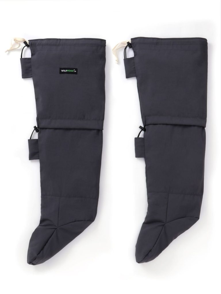 WildRoar Anti Leech Socks Deep Grey Waterproof WildRoar.in