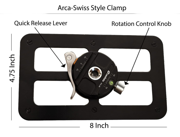 WildRoar PanPod with Quick Release Clamp