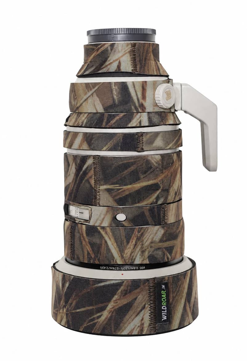 Wild Coat for Sony FE 50–150 mm F2 GM – Grassland Camo