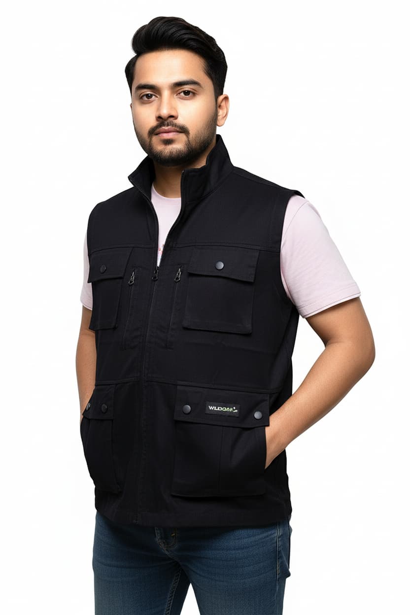 WildRoar Photography Jacket- Black